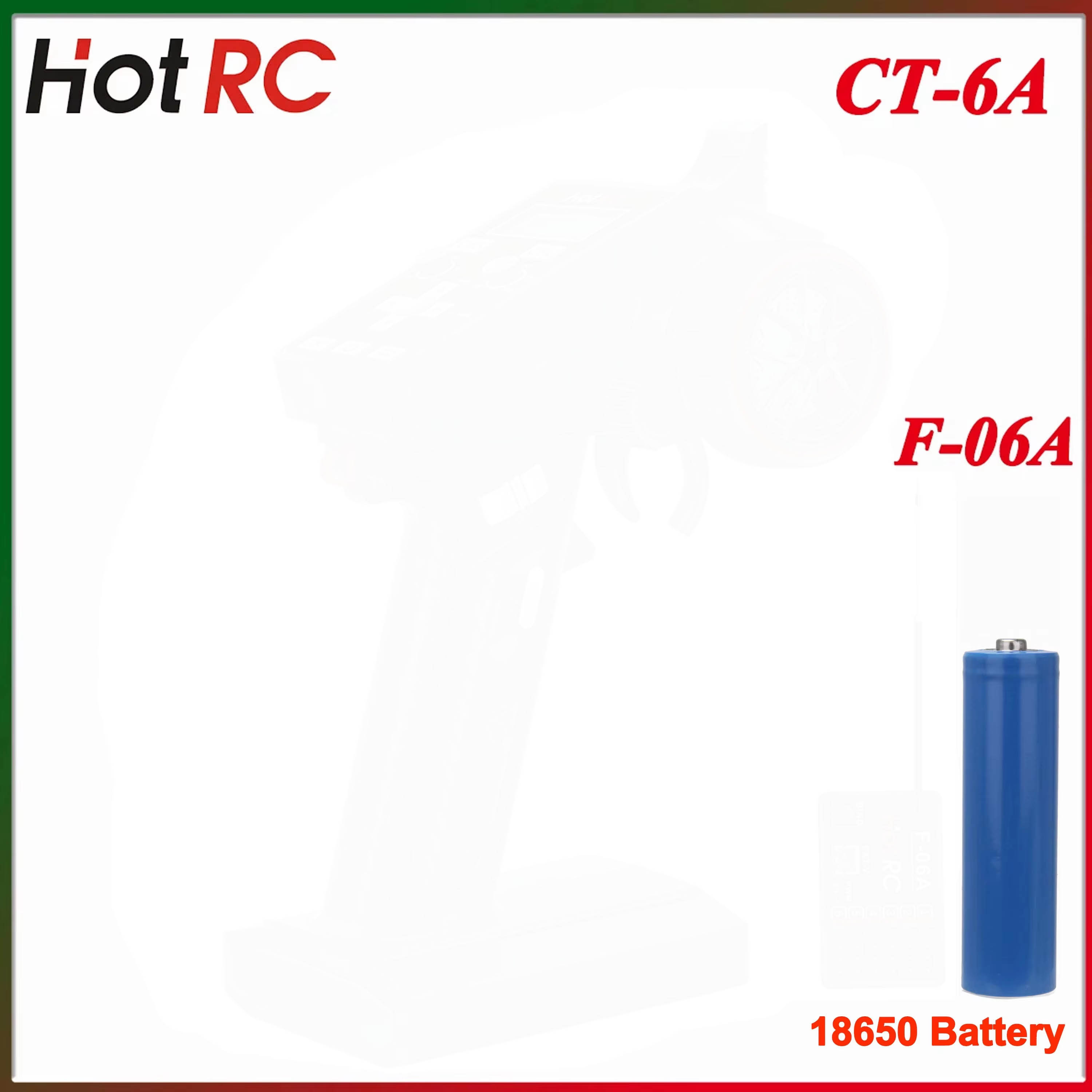 Drone And Car - HotRC CT-6A 2.4G 6CH 6 Kanaals