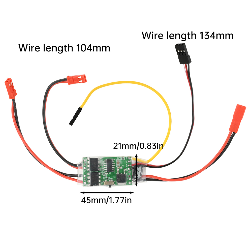 Drone Motor Rc Car - Dual Channel Bidirectionele ESC Geborsteld Elektrische