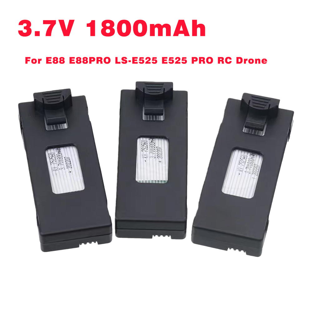 Rc Drone E88 - 3.7V 1800Mah RC Drone Batterij Accessoire