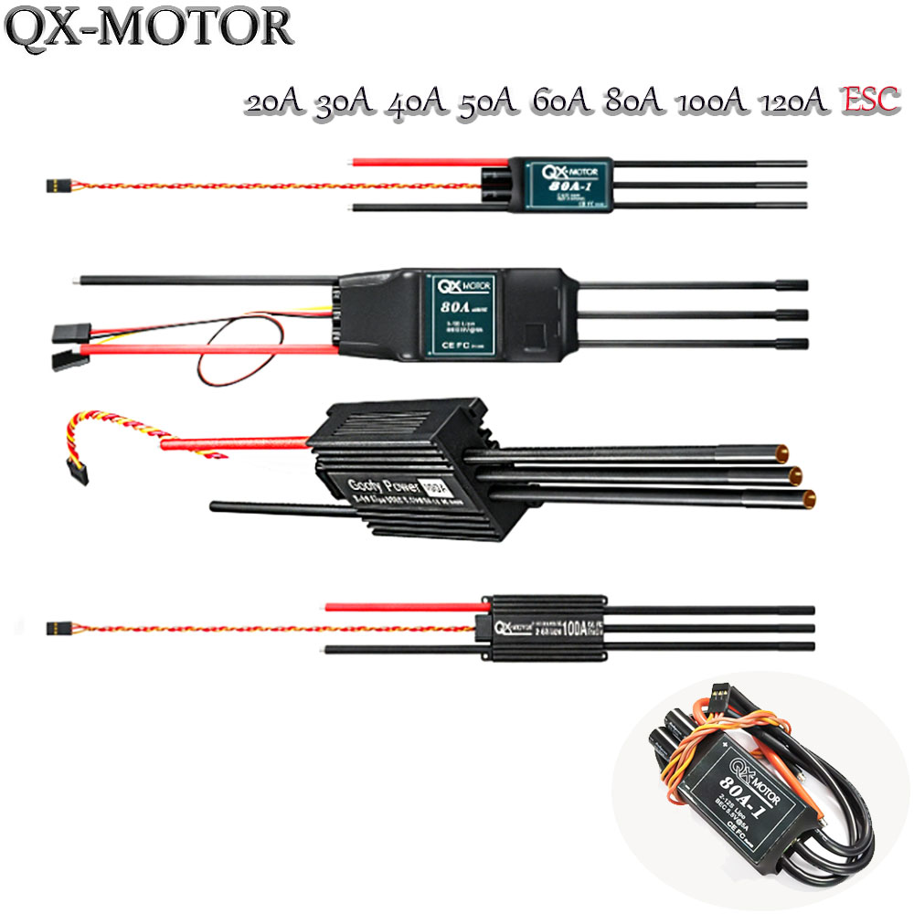 Drone Kf Rc - 20A-120A Borstelloze ESC Snelheidsregelaar Compatibel met