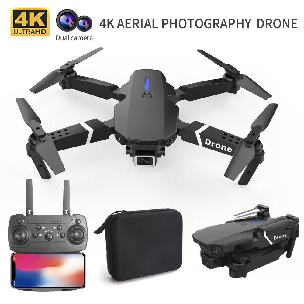 Rc Drone E88 - Professionele Drone E88 4k groothoek HD