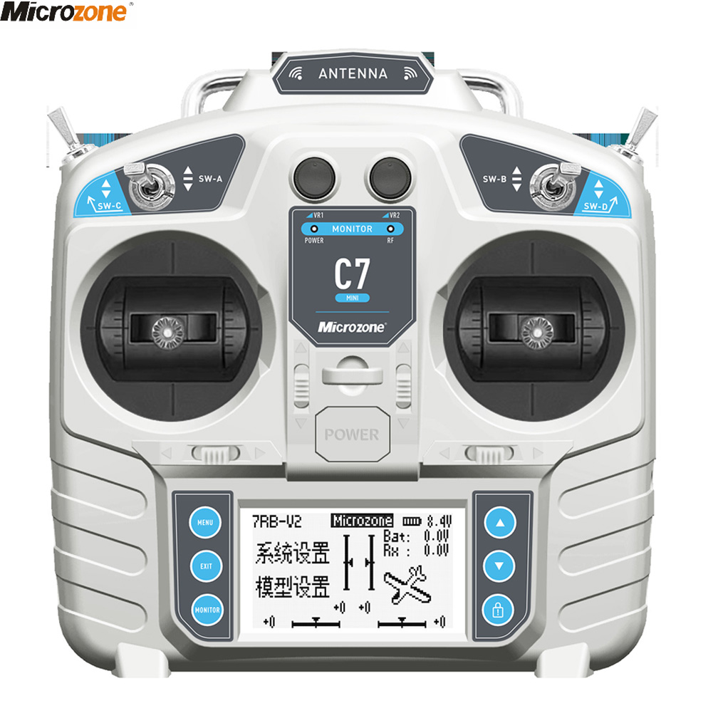 Drone Helicopter Rc - MicroZone MC7 Controller C7 MINI Zender
