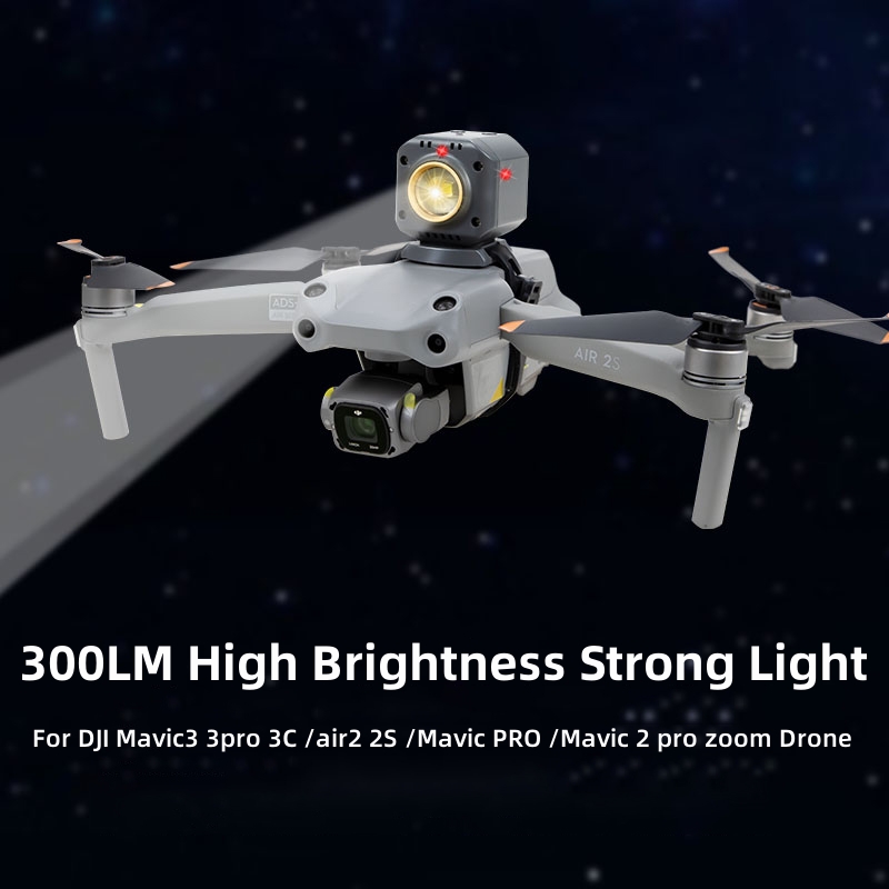Drone Rcfpvpro - 300LM Hoge helderheid Sterk licht Nachtzoeklicht