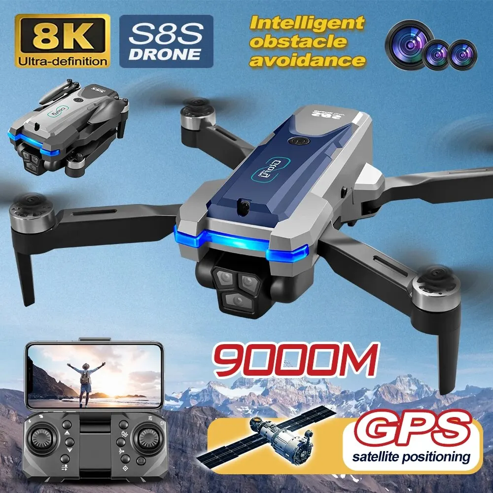 Drone Kf Rc - S 8S Gps Drone 5G Wifi