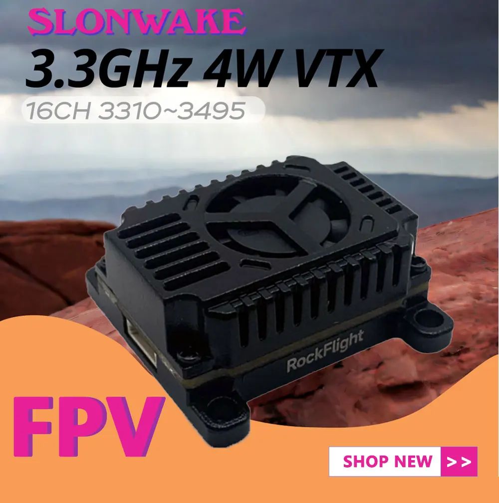 SLONWAKE FPV 3.3G 16CH 4000mW  - Drone And Car recensie en prijs