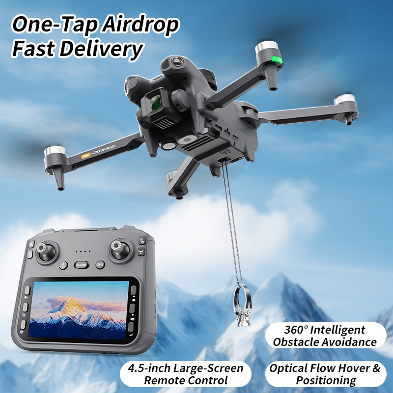 AE51 GPS Drone met 4-zijdige o - Drone Avion Rc recensie en prijs