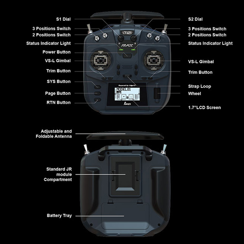 Jumper T12 MAX Radio Controlle - Drone Vs Rc Airplane recensie en prijs