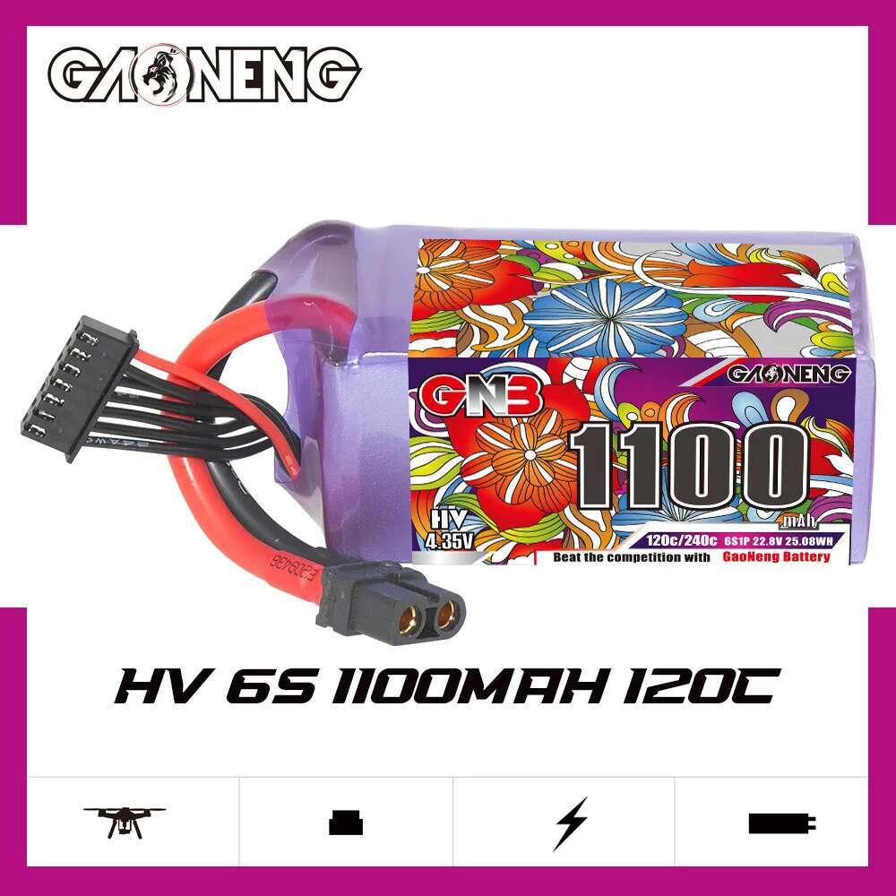 2 Stuks GNB 6S Lipo Batterij 2 - Drone Rc Board recensie en prijs