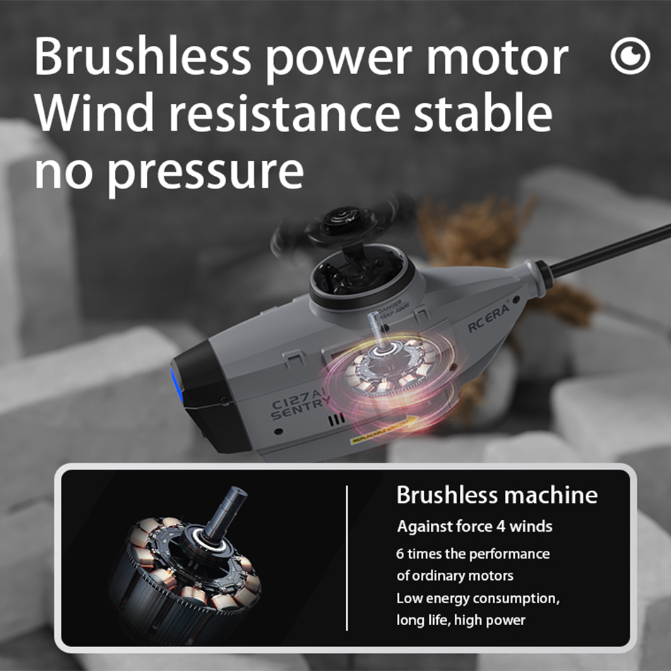 RC ERA C127AI C127 C128 2.4G 6 - Drone Rc Bolide recensie en prijs