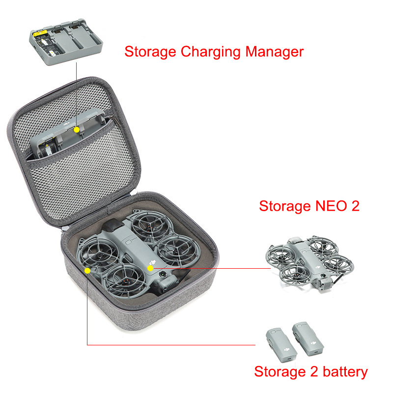 Draagtas voor DJI Neo 2 RC N3  - Drone Rc N3 recensie en prijs