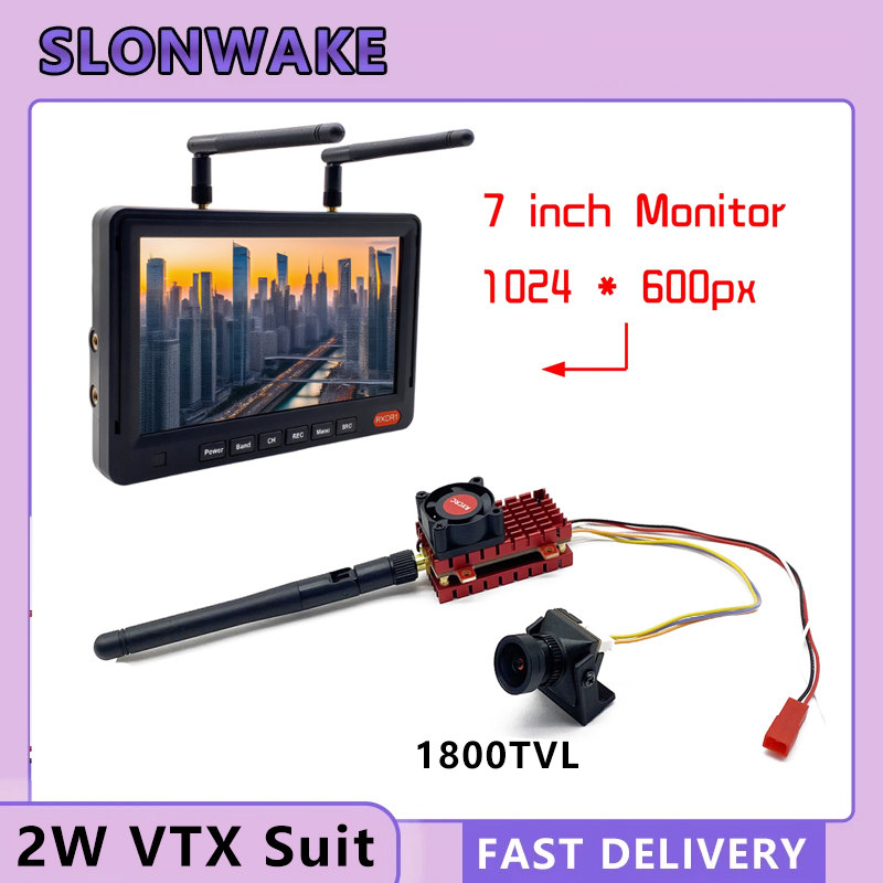 SLONWAKE 5.8G 2W VTX FPV 1800T - Drone Kf Rc recensie en prijs