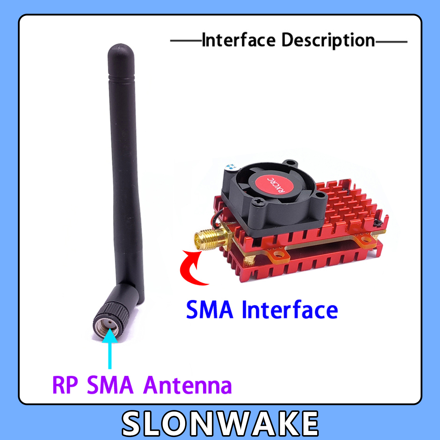 SLONWAKE 5.8G 2W VTX FPV 1800T - Drone Kf Rc recensie en prijs