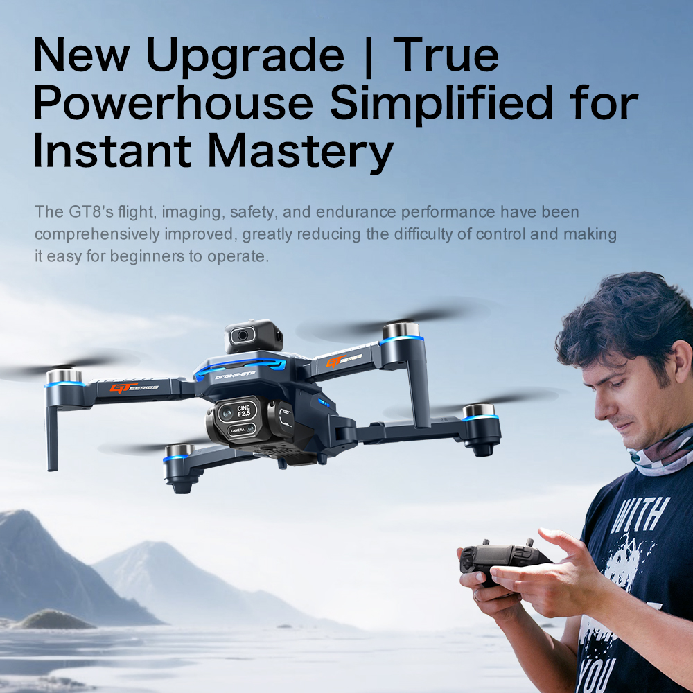 Originele GT8 Drone 8K Profess - Drone App Rc Fpv recensie en prijs