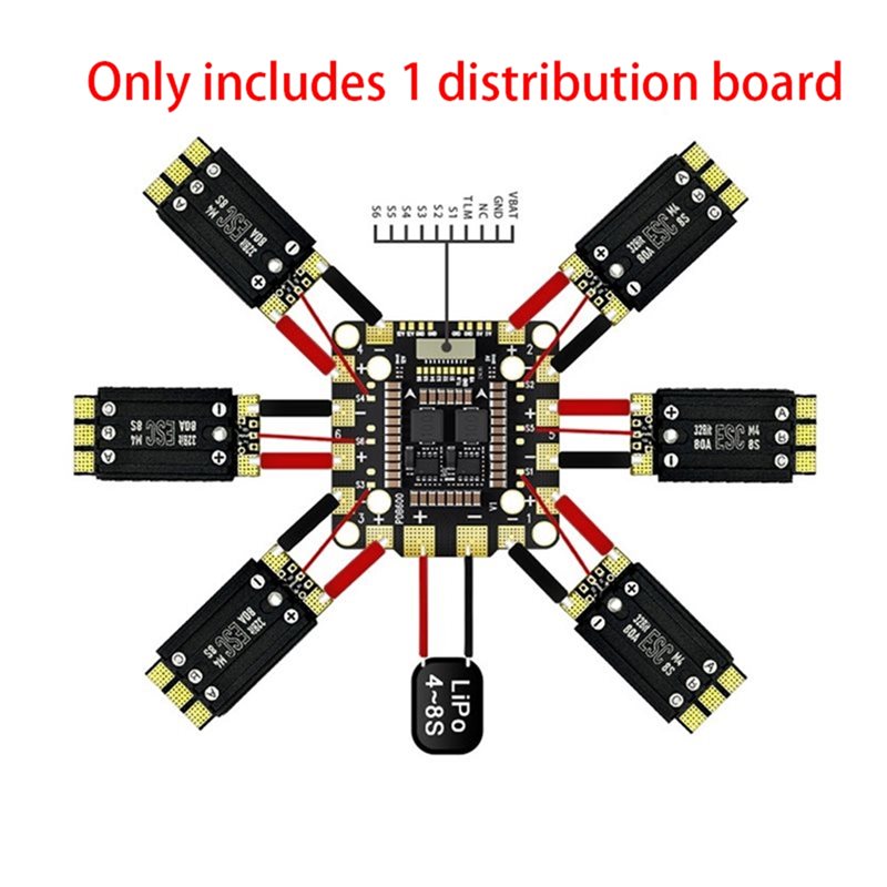 【CYBER MONDAY】1 Pc PDB600A 8S  - Drone Rc Board recensie en prijs