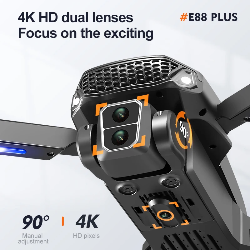Nieuwe E88 Plus Quadcopter Dro - Rc Drone E88 recensie en prijs