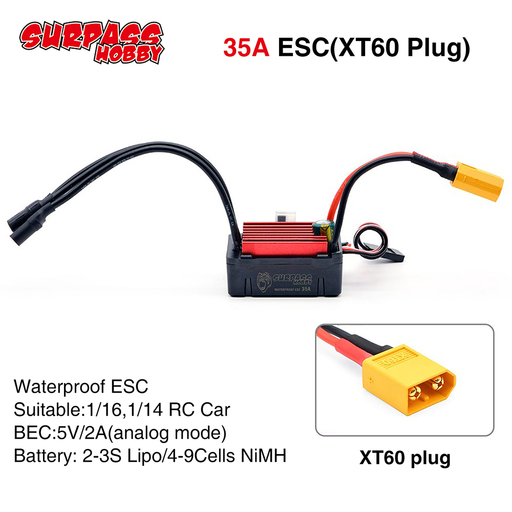 SURPASSHOBBY ESC 150A 80A 120A - Drone Motor Rc Car recensie en prijs