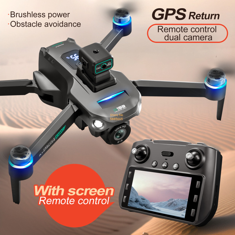 8K Dual Camera 5G WIFI FPV Afs - Drone Kf Rc recensie en prijs