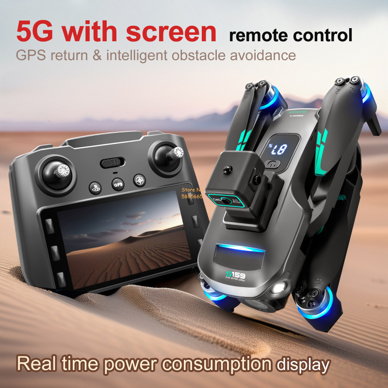 8K Dual Camera 5G WIFI FPV Afs - Drone Kf Rc recensie en prijs