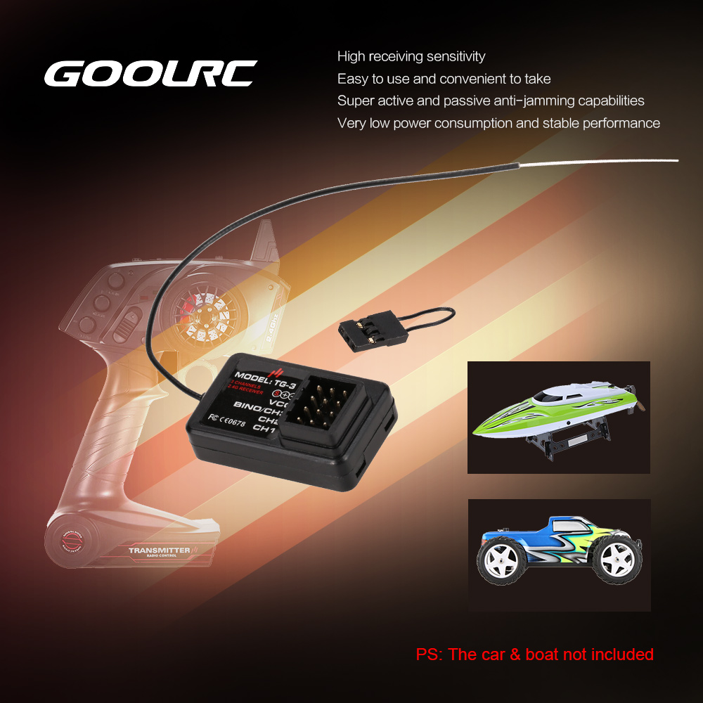 GoolRC TG-3 2.4G 3CH RC auto b - Telemetry Module Rc recensie en prijs