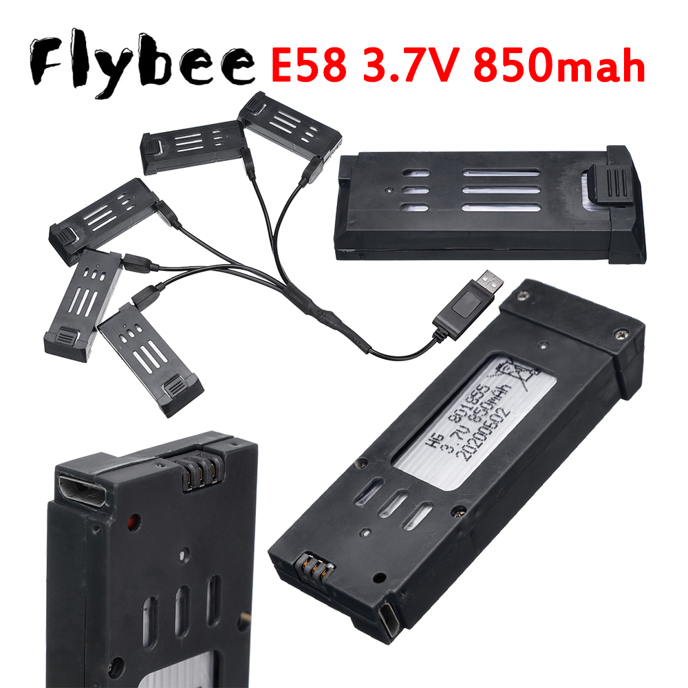 3.7V 850mAh RC Drone Batterij  - Rc Drone Uav recensie en prijs