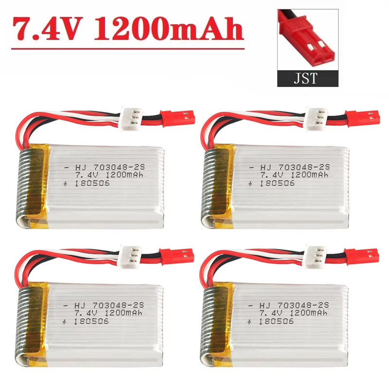Lipo-batterij 2S 7,4V 1200mAh  - Drone Rc Board recensie en prijs