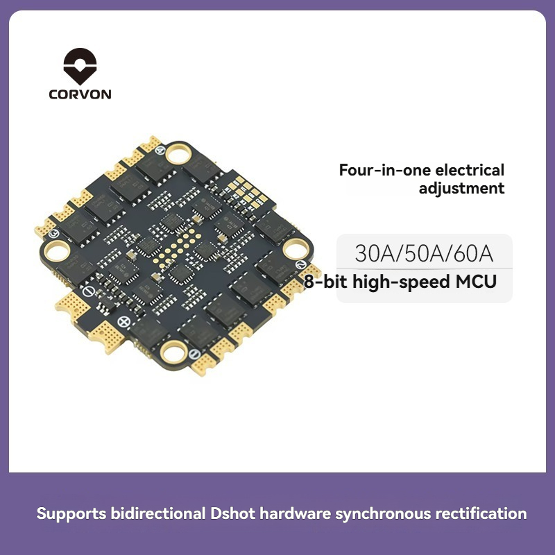 CORVON 8bit 30A 50A6 0A 4in1 E - Esc 4In1 Brushless recensie en prijs