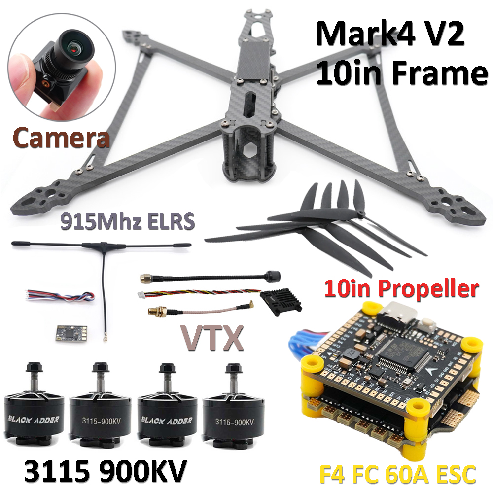Mark4 V2 10 inch Frame Combo S - Esc 4In1 Brushless recensie en prijs