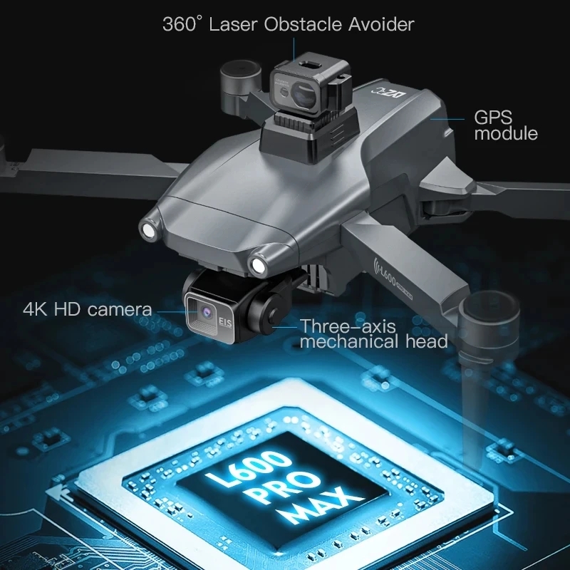 L600 PRO MAX GPS Drone Profess - Drone Kf Rc recensie en prijs