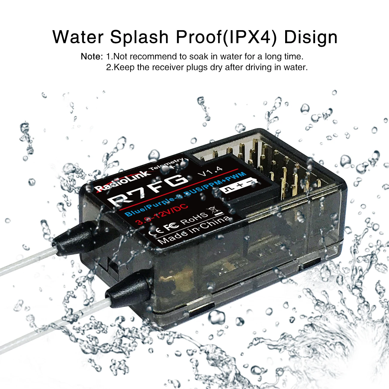 Radiolink R7FG 7 Kanaals 2.4G  - Telemetry Module Rc recensie en prijs