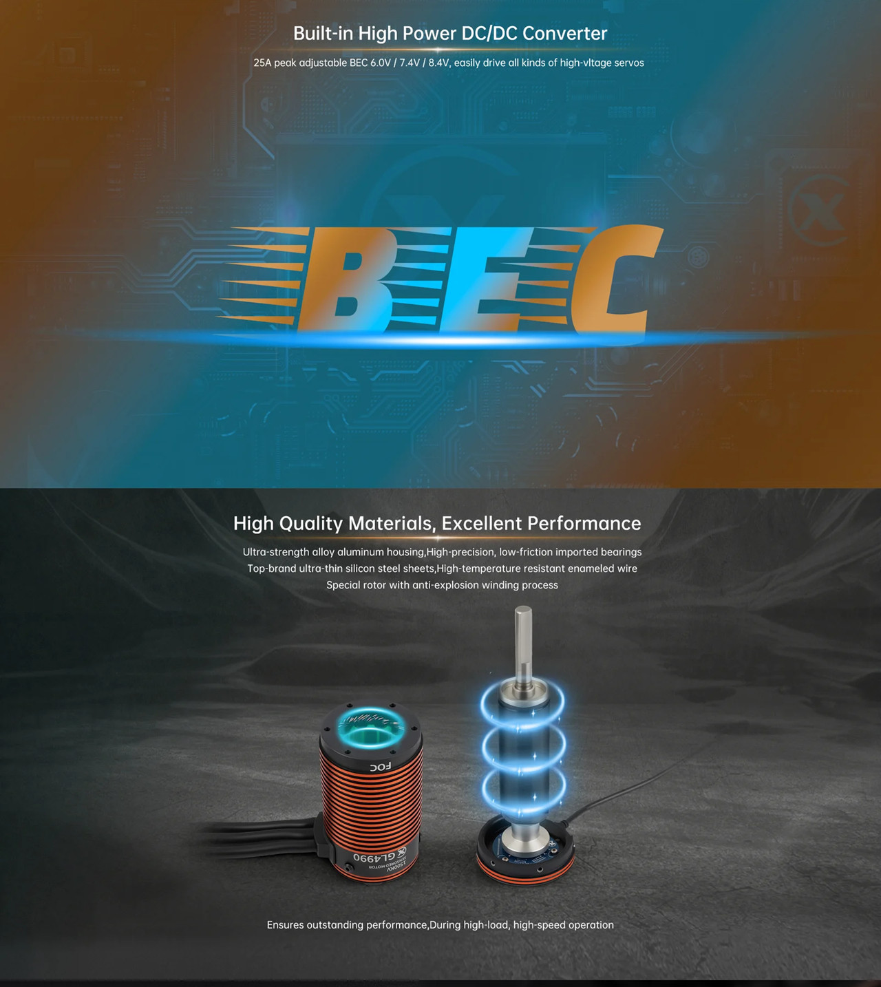 XC COMBO FOC CRAWLER BORSTELLO - Esc 4In1 Brushless recensie en prijs