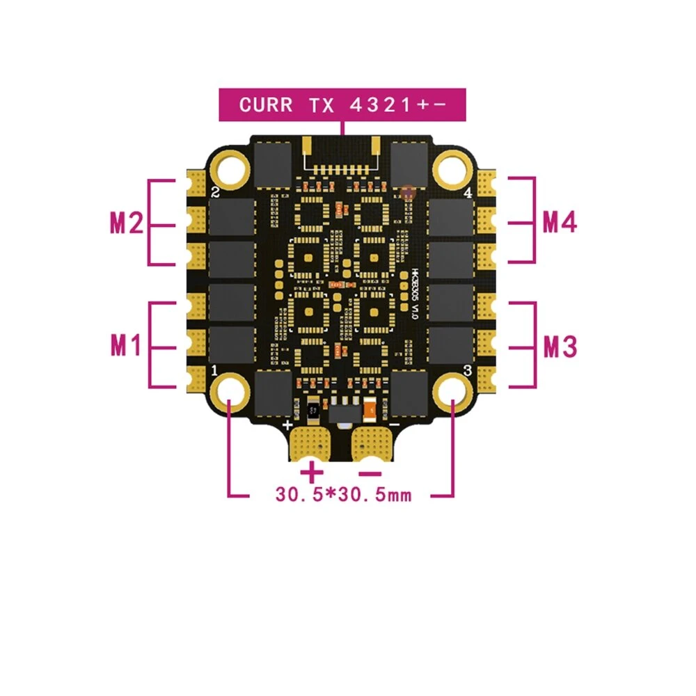 HAKRC 60A Blheli_32 2-6S 4 in  - Esc 4In1 Brushless recensie en prijs