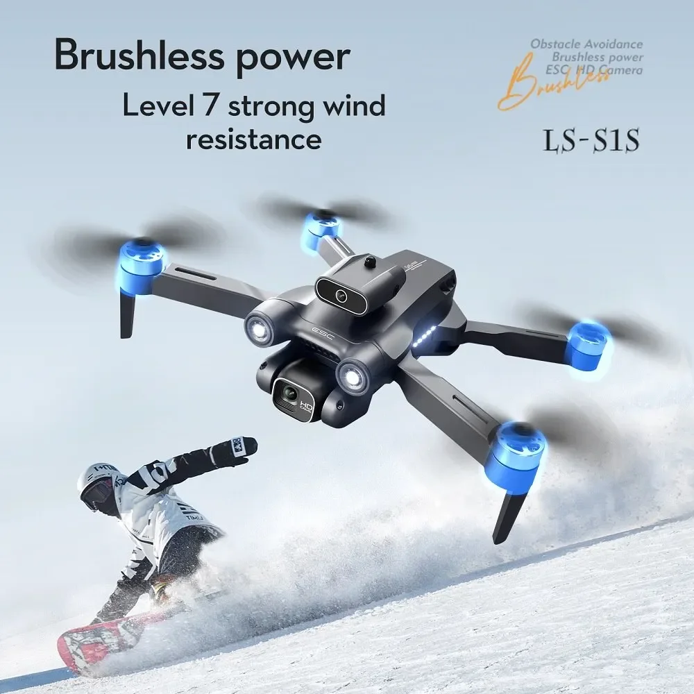 S1S Borstelloze Drone 4k Profe - Drone Rc S1S recensie en prijs