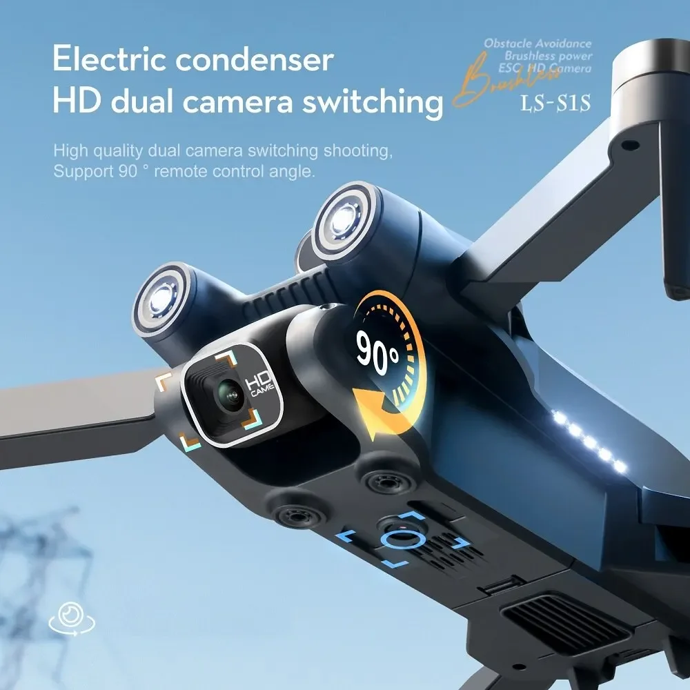 S1S Borstelloze Drone 4k Profe - Drone Rc S1S recensie en prijs
