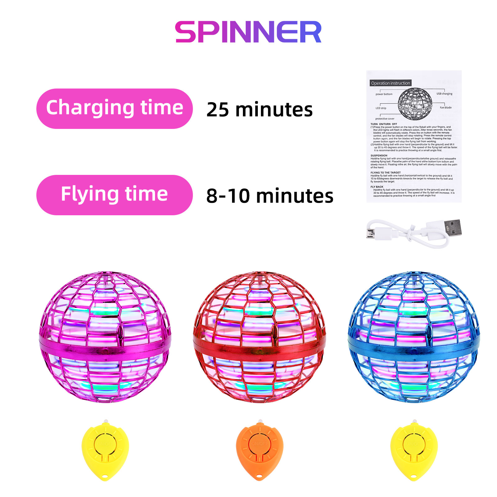 Vliegende Orb Bal Boomerang Sp - Drone Ball Rc recensie en prijs