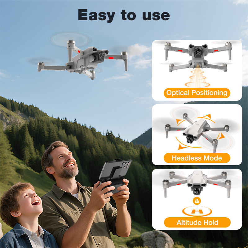 NIEUWE Hot L017 Pro Drone Bors - Drone Kf Rc recensie en prijs