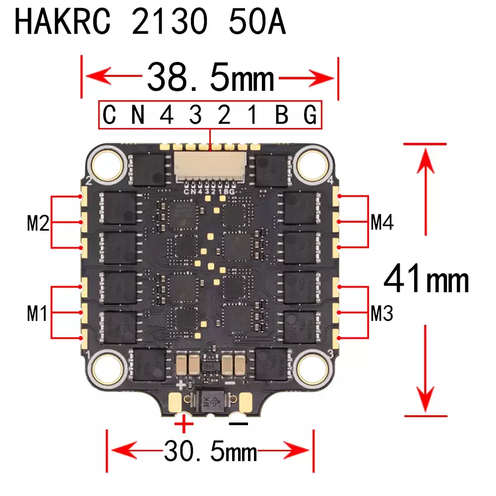 AvaCoreHAKRC BLHeli-S 50A/ BLH - Esc 4In1 Brushless recensie en prijs